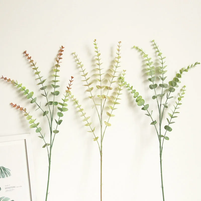 Искусственный цветок на одной ветке украшение для дома свадебный настенный