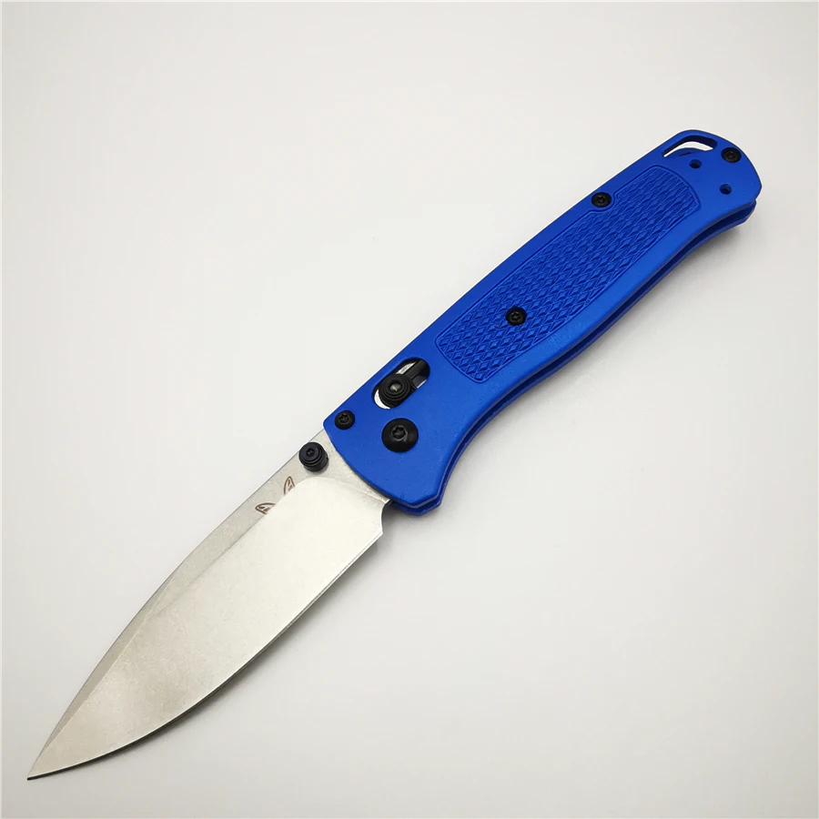 Blue BENYS OEM BM535 складной нож с алюминиевой ручкой S30V, нож для выживания, походный охотничий карманный нож для фруктов - Цвет: Blue