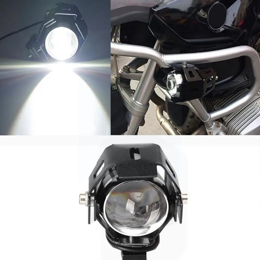 

Motorcycle Headlights Turn Signal Cannon U5/U7 Angel Eye Motorcycle Lights Cars Light Boat For Bicycle Truck LED Auxiliary G0H2