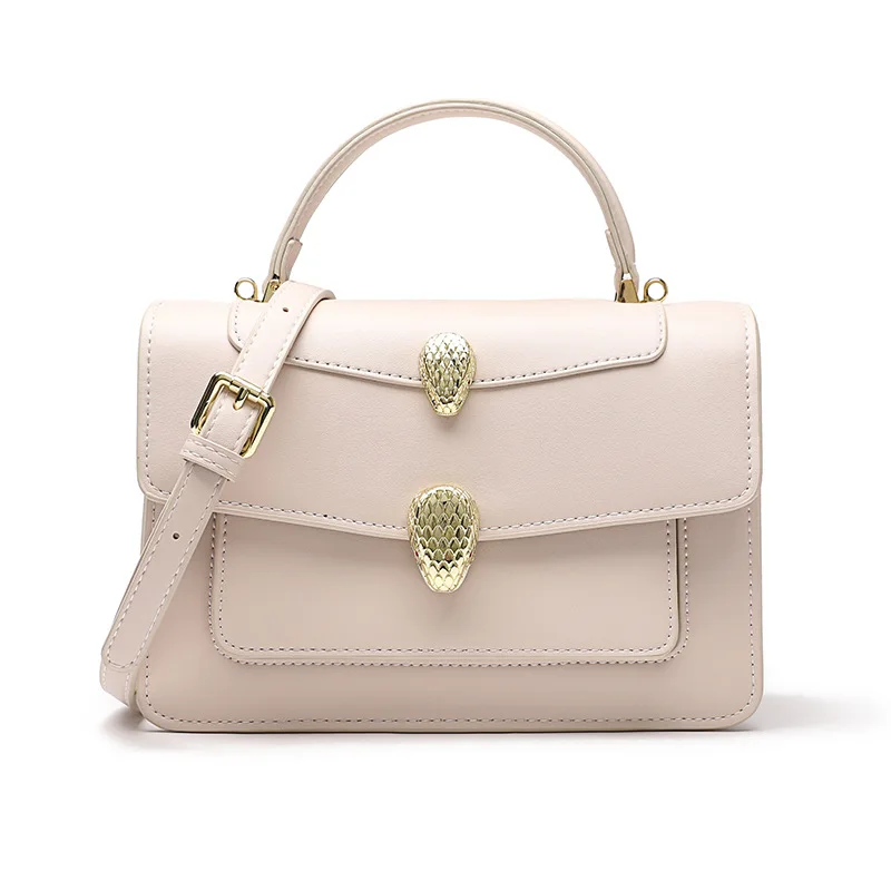 

Genuine Leather Women Flaps 2021 New Fashion Casual Simple One Shoulder Bags Ladies Design Purses and Handbags Channels Handbags