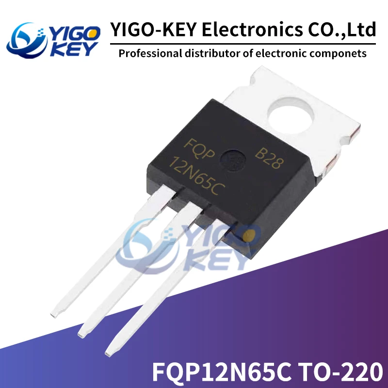 5 шт. FQP12N65C-220 FQP12N65 TO220 транзистор 650V 12A МОП-трубка с полевым эффектом новые и оригинальные Бесплатная доставка
