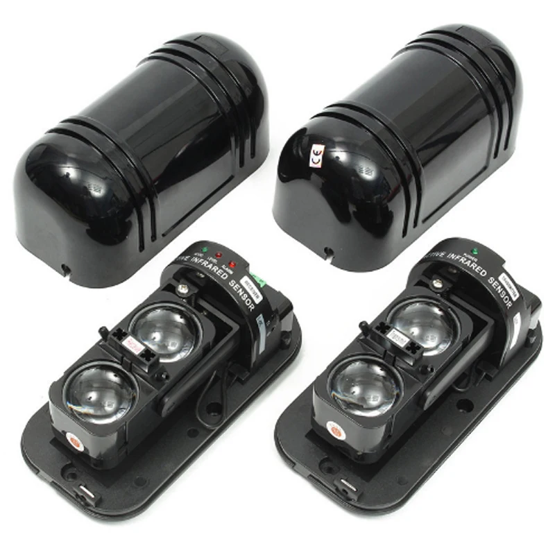 

Dual Beam Infrared Detector for wall window garden security Intrusion protection 100m