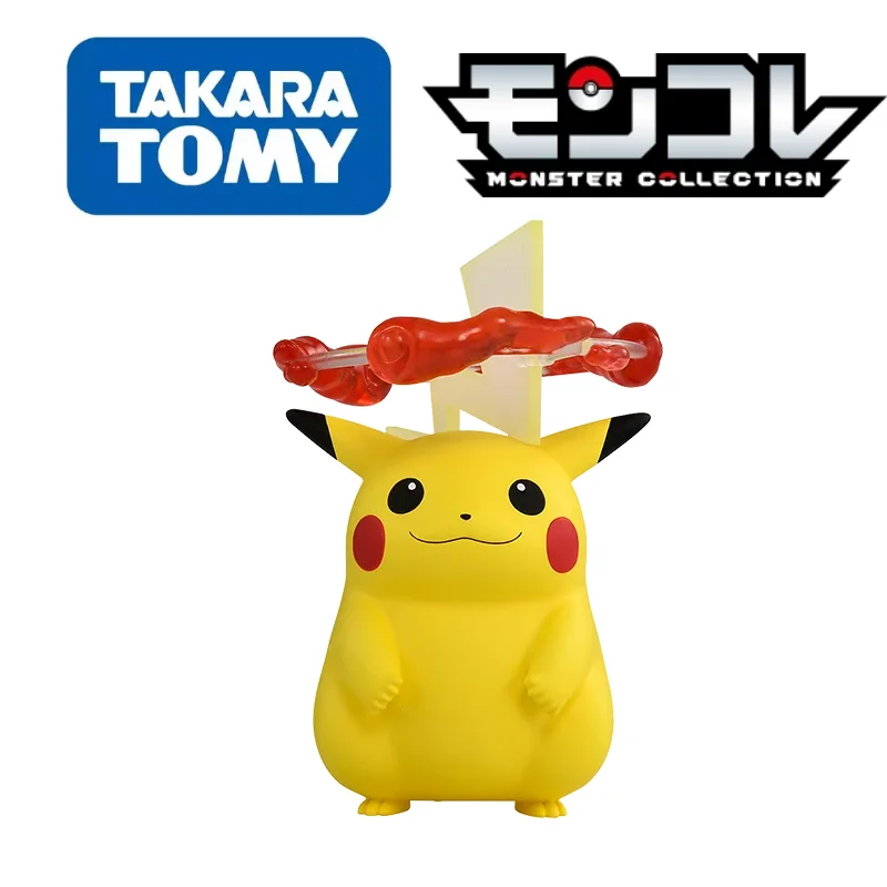 

TOMY MX-01 Pokemon Figures Monster Collection Kawaii Dynamax Pikachu Toys High-Quality Perfectly Reproduce Anime Child's Gift