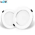 Светодиодный потолочный светильник 7 Вт 9 Вт 12 Вт 15 Вт 18 Вт 3 Вт 5 Вт точечный круглый встраиваемый светильник 220 в 230 в 240 в 110 В лампа для спальни и кухни Внутреннее освещение