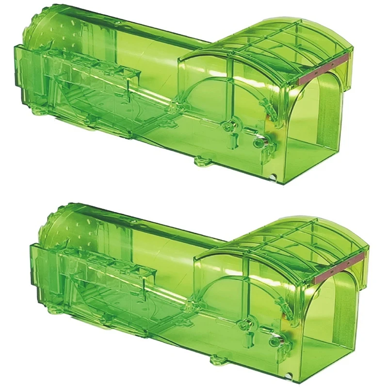 2 шт. гуманные ловушки для мыши использования в помещении и на улице живые снятия