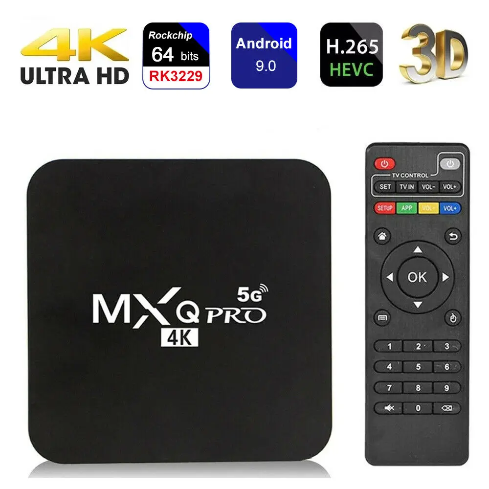 ТВ-приставка Android 9 0 Smart TV Box для MXQ PRO 4K HD 3D Media Streamer Player wifi BOX | Компьютеры и офис