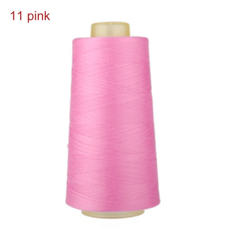 11 pink 3000 ярдов Длина швейная нить 40 S/2 нити полиэфирная нить многоцветная катушка Швейные аксессуары - Цвет: 11 pink
