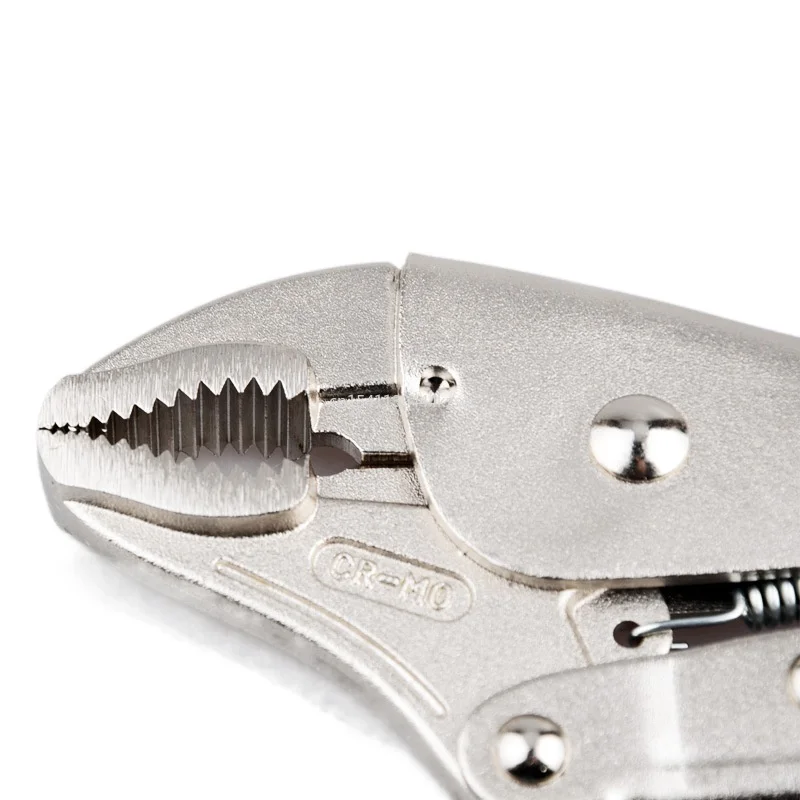 

5 Inch Locking Pliers Ground Mouth Straight Jaw Lock Vise Grip Clamp Hand Tools