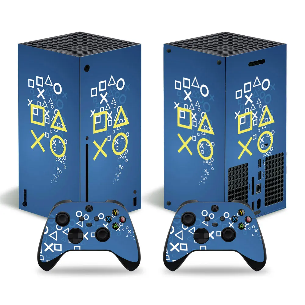

Новинка, наклейка из ПВХ для Xbox серии X, Виниловая наклейка для Xbox серии X