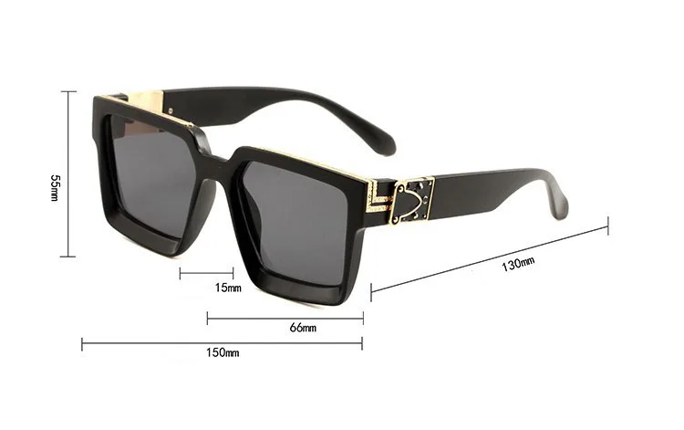 Sports UV Sunglasses Men Brand Designer Women Sun glasses Reflective Coating Square Spied Men Rectangle Eyewear