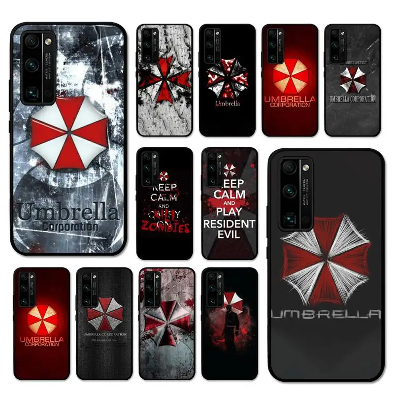

Umbrella Corporation Logo Phone Case For Huawei Honor V30 30 9X 7A Pro View 20 10 9 Lite 10I 8C 8X 5A Play Cover