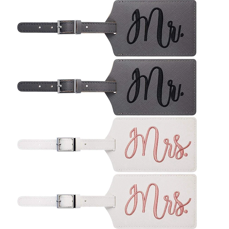 Mr и Mrs Чемодан бирка Свадебные Тэги медовый месяц путешествия этикетка Свадебная