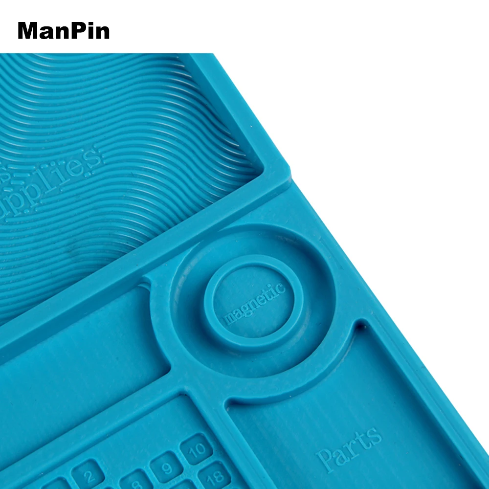 Магнитный Антистатический Теплоизоляционный рабочий коврик BGA PCB паяльник