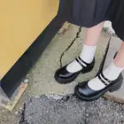 Униформа jk для женщин в японском стиле, новинка 2021, увеличенная обувь Мэри Джейн, туфли на высоком каблуке и платформе, кожаные туфли в британском стиле для женщин