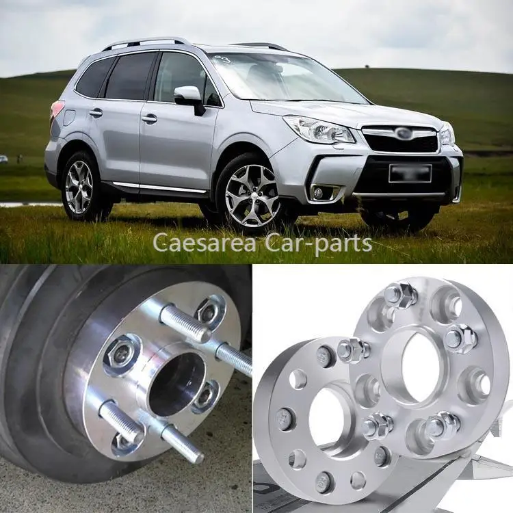 

High Quality Auto Wheel Spacer 4pcs 5X100 56.1CB 25mm Thick Hubcenteric Wheel Spacer Adapters For Subaru Series