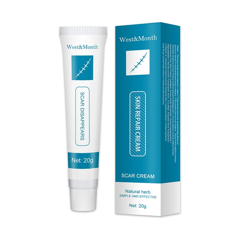 

20g Scar Cream Skin Care Make Scars Smaller & Less Visible for Face Body Easy to Apply for Both Old And New Scars