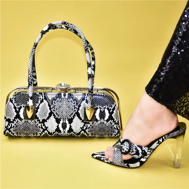 Комплект из туфель и сумки в африканском стиле для женщин лето комплект обуви г.