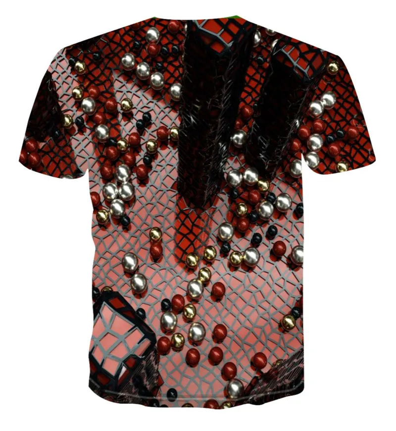 

2020 hot fashion round geometric t-shirt men's t-shirt simple color top 3D cool unique printing handsome s-6xl