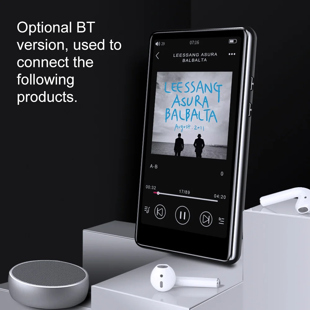 

Mp3- Btsmone Bluetooth 5,0, , , Hifi