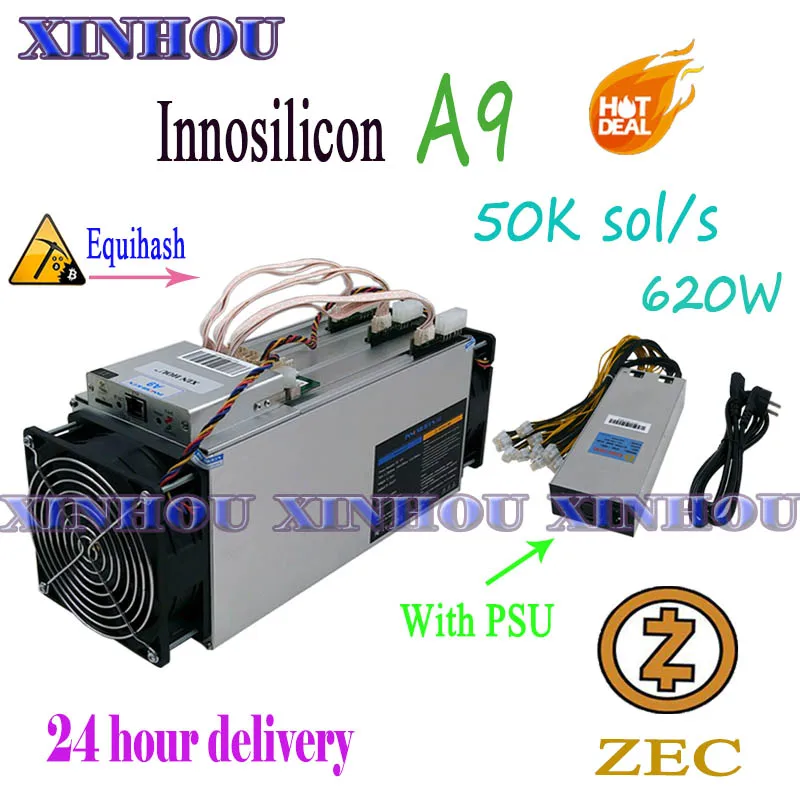 Майнер Innosilicon A9 ZMaster 50k Equihash Asic, б/у Майнер Zcash, ZCL, ZEC, BTG, лучше чем Antminer Z9, Z11, Z9mini, S9, M20S, M21S, T2T Майнер Innosilicon A9 ZMaster 50k Equihash Asic, б/у Майнер Zcash, ZCL, ZEC, BTG, лучше чем Antminer Z9, Z11, Z9mini, S9, M20S, M21S, T2T