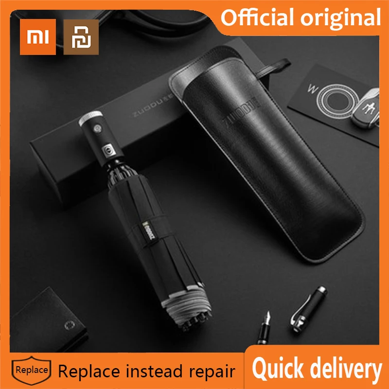 

Зонт Xiaomi Youpin Zuodu складной с защитой от ветра