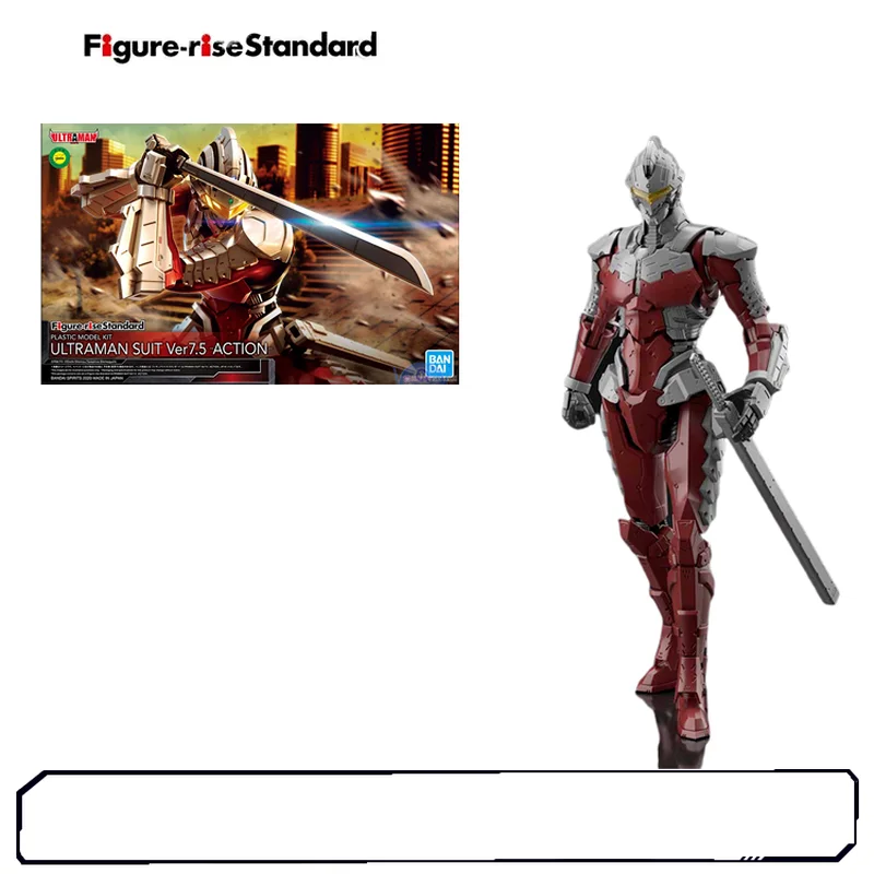 

Оригинальная фигурка в наличии 59538-rise 1/12, стандартная модель ULTRAMAN костюм ультрамена Ver7.5, коллекционная экшн-фигурка, игрушка