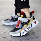 Детские кроссовки для мальчиков и девочек, повседневная спортивная обувь для бега, весна 2021