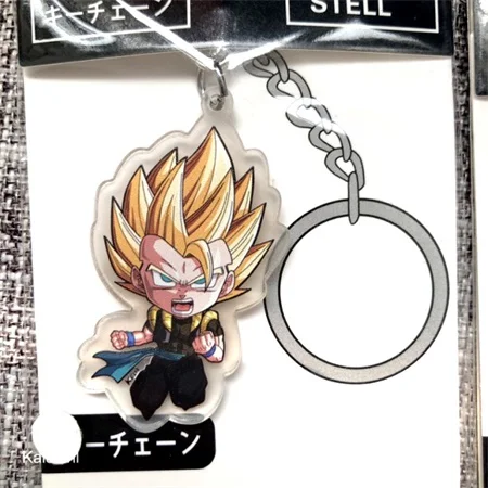 Dragon Ball Z аниме брелок мультфильм Супер Saiyan Goku брелок экшн игрушка Фигурки Коллекция Модель игрушки брелок кольцо брелок