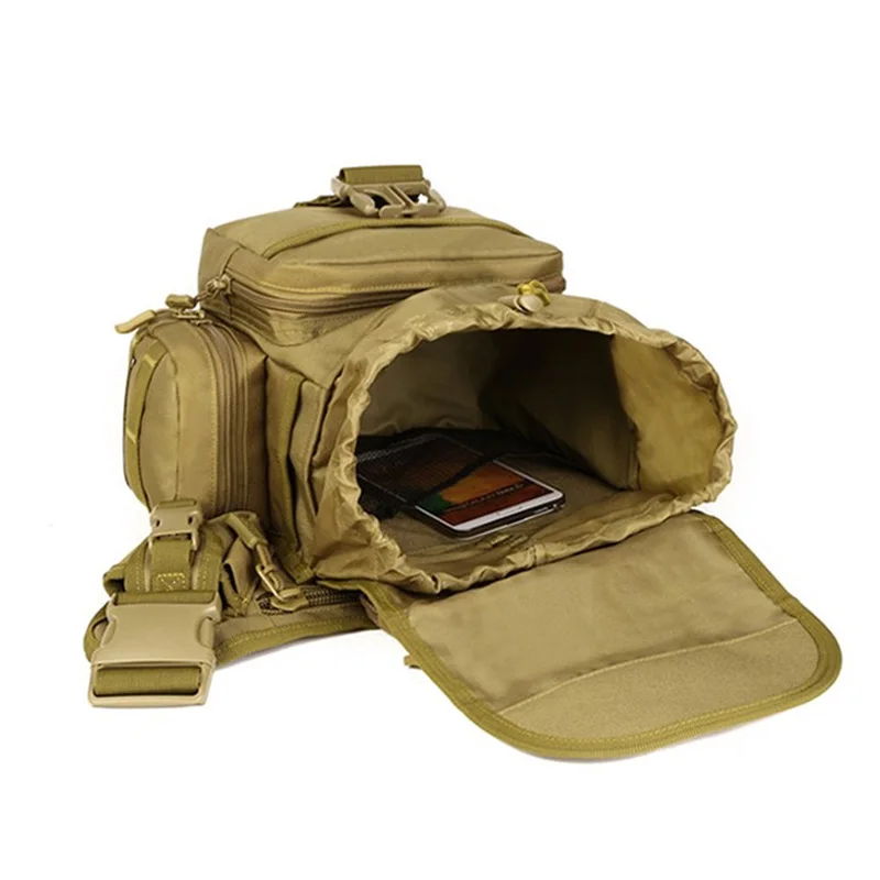 Нейлоновая сумка мессенджер для улицы в стиле милитари мужские