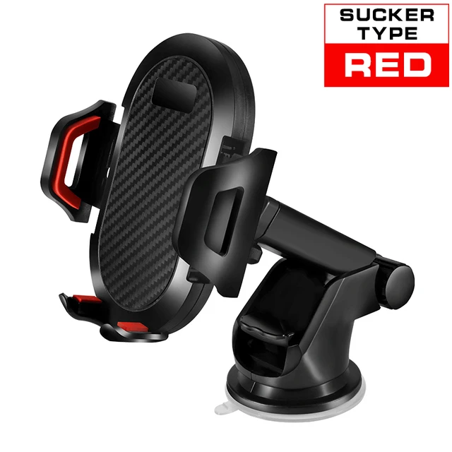 

New Sucker Car Phone Holder Mobile Phone Holder Stand in Car No Magnetic GPS Mount Support For iPhone 12 13 Pro Xiaomi Samsung