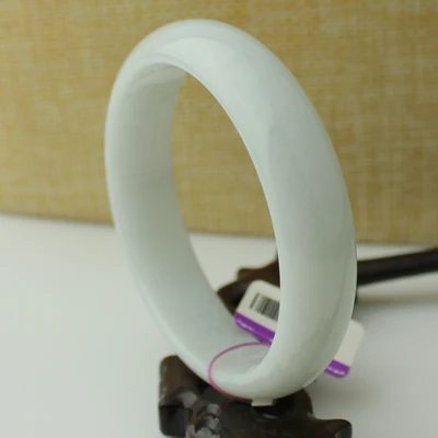 Zheru ювелирные изделия натуральный бирманский нефрит 54-64 мм светильник лый цвет