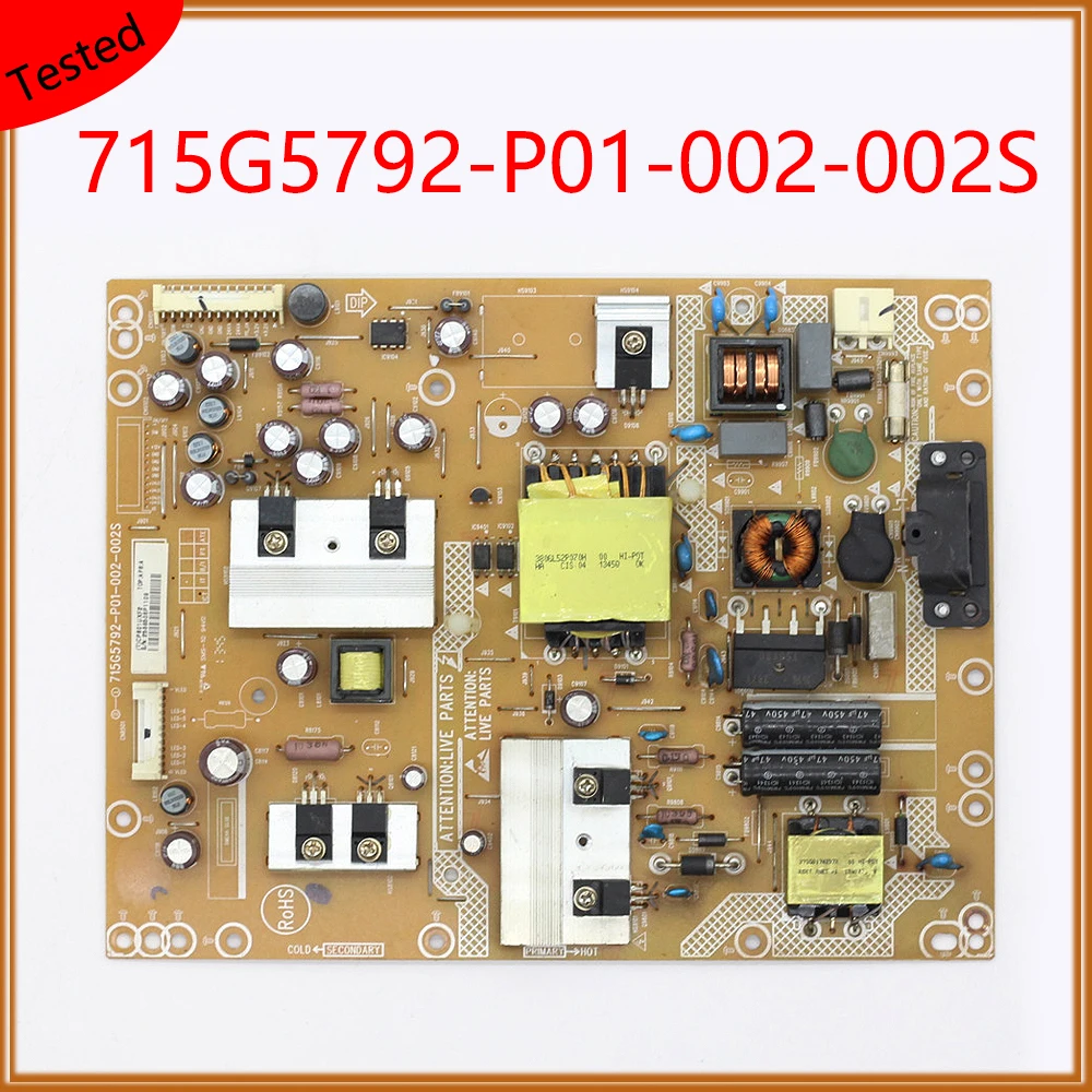 Плата источника питания 715G5792-P01-002-002S для телевизионной силовой карты, профессиональные Запчасти для телевизора, карта питания, оригинальная плата поддержки питания