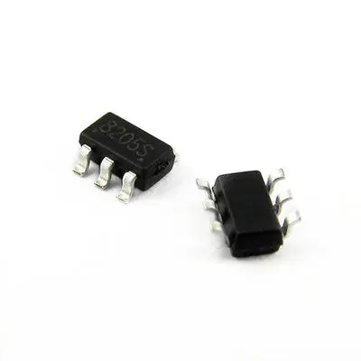 20 шт FS8205S 8205 SOT23 6 FS8205 Шелковый экран S литиевая батарея защита IC|Интегральные