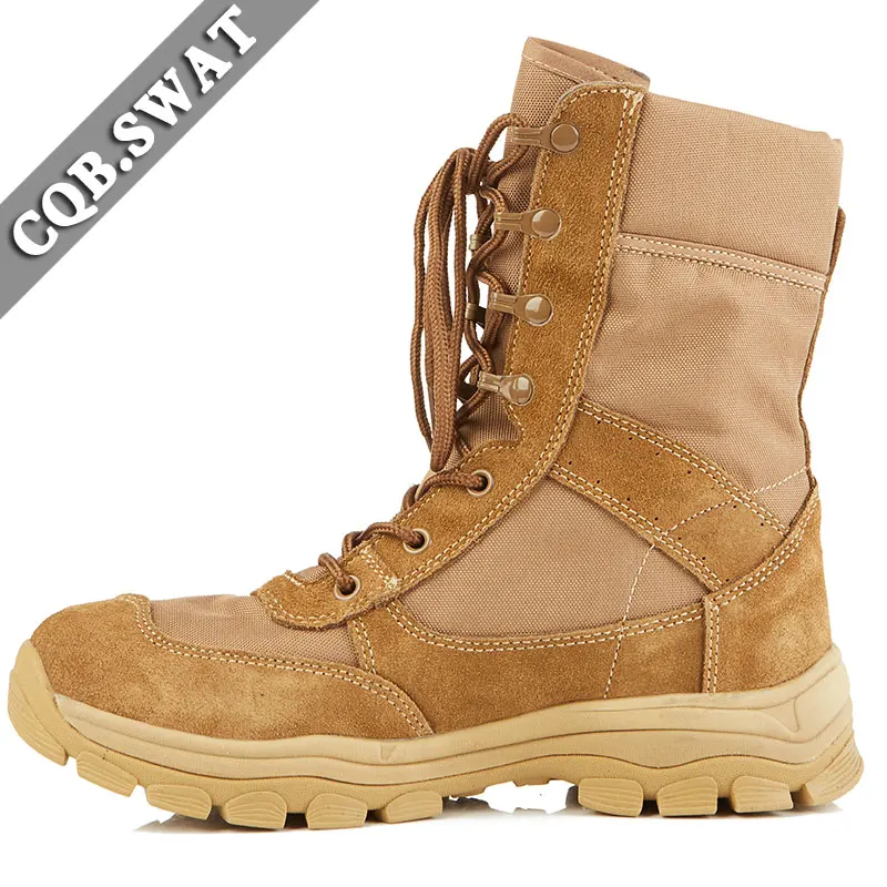 Мужской военный армейский ботинок замшевые кожаные ботинки на шнуровке защитные