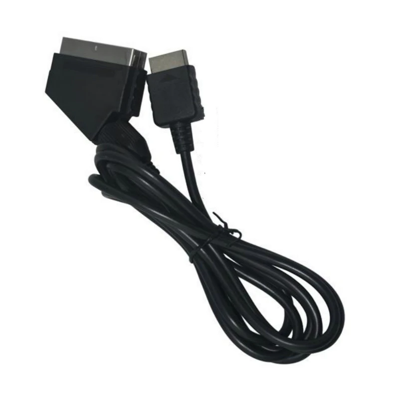 1 8 м для PS2 RGB Scart Cable TV AV Lead Game сменный Соединительный кабель Playstation PS1 PS3 Slim Line