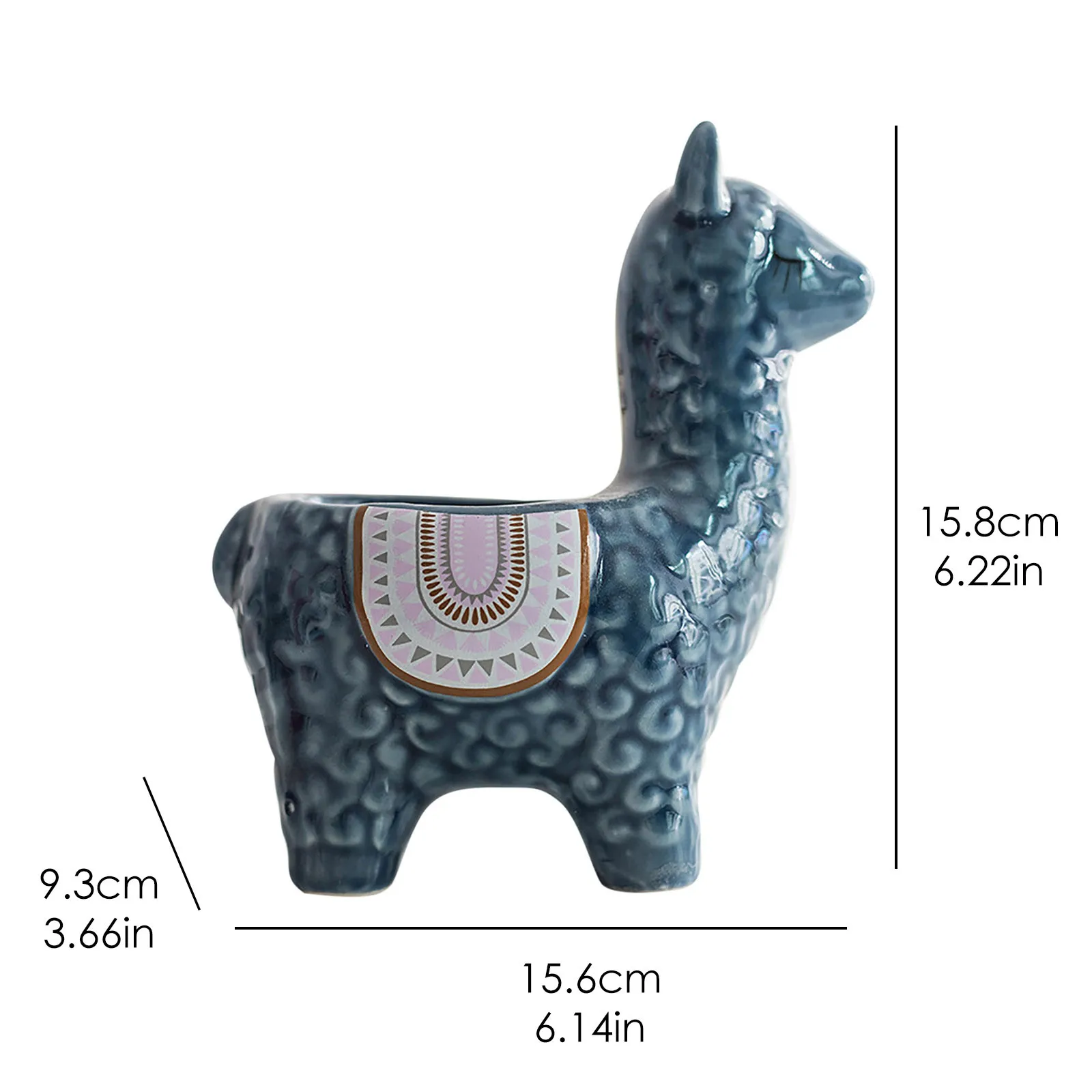 

Ceramic Sheep Shape Animal Flower Pots Pig Plant Pot Basin Micro Vase Bonsai Succulent Planter Decor Crafts Potted Pottery