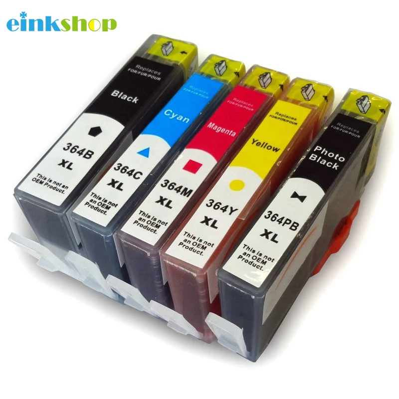 Чернильный картридж для hp 364 364xl совместимый с DeskJet 3070A 3520 Officejet 4610 4620 4622 Photo Smart 5510 5520