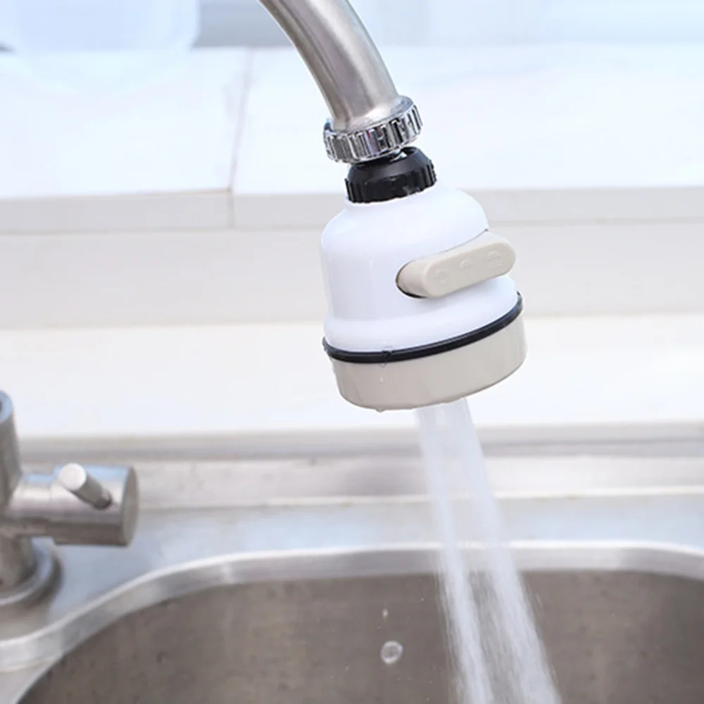 

360Rotating Faucet Kitchen Tap Universal Faucet Nozzle Splash-proof Water Tap Water Saving Filter Nozzle (Short Type)