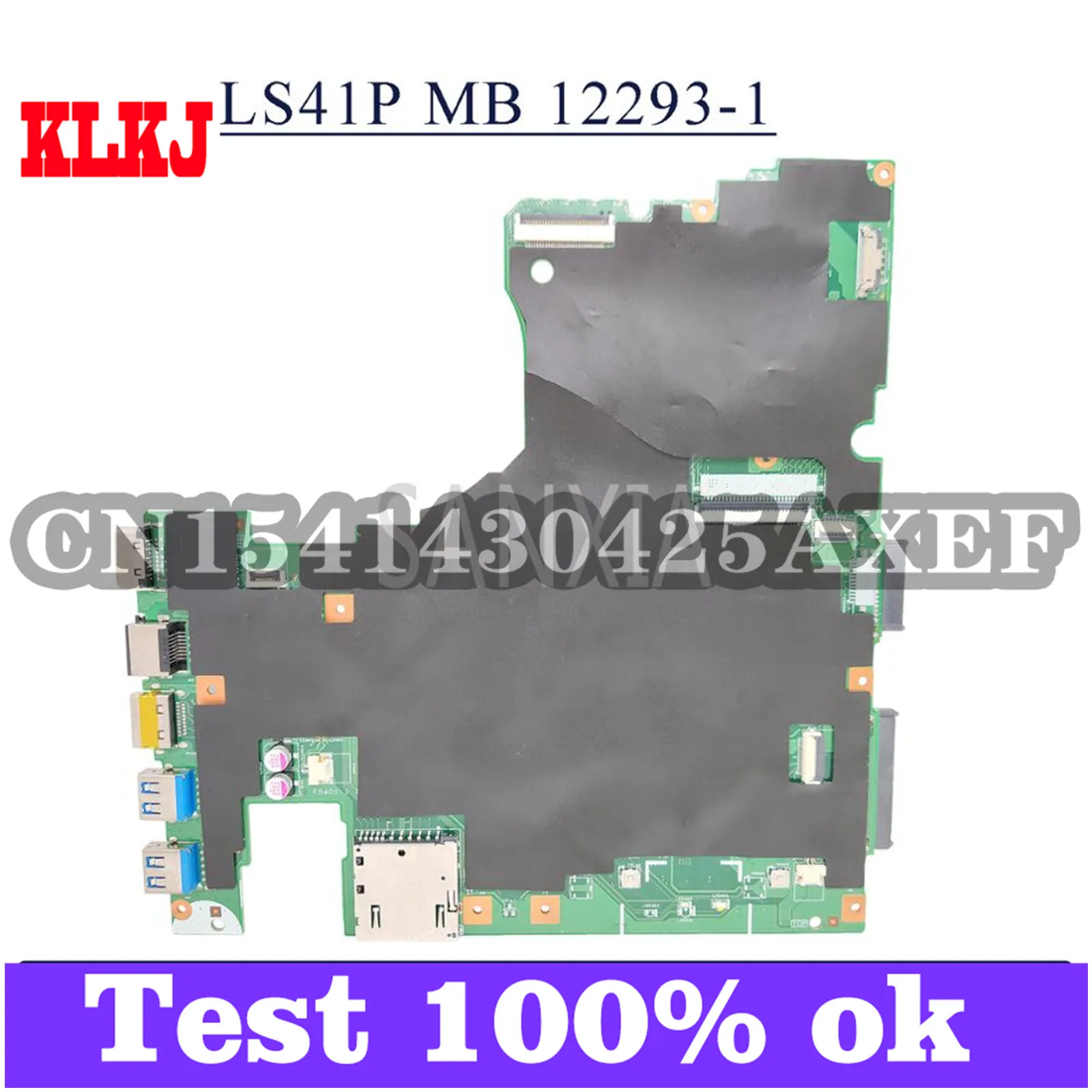 

KLKJ 12293-1 Laptop Motherboard For Lenovo Ideapad S410P Original Mainboard I5-4200U GT720M