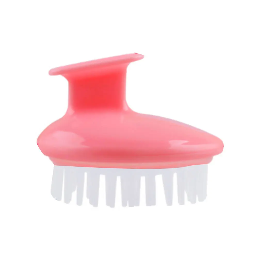 Силиконовый шампунь для мытья головы Массажная щетка волос расческа ухода за