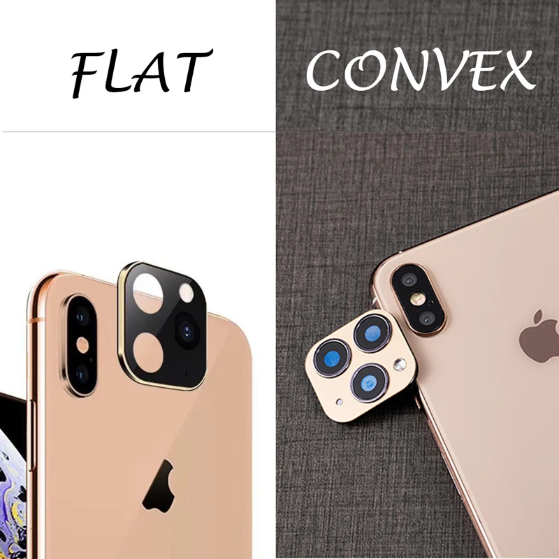 Для iPhone X XS XR Seconds Change 11 PRO MAX наклейка на объектив 11PRO Роскошная металлическая