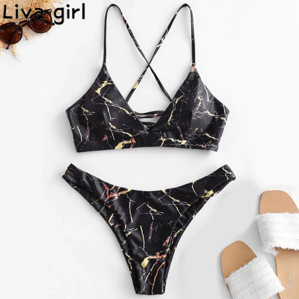 Женский летний бандо цельный костюм женский пуш ап бандажный купальник