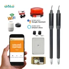 Электрический линейный привод, Wi-Fi контроллер, 220 В переменного тока, двигатель 300 кг, система автоматического открывания поворотных ворот с двойными толстыми штангами