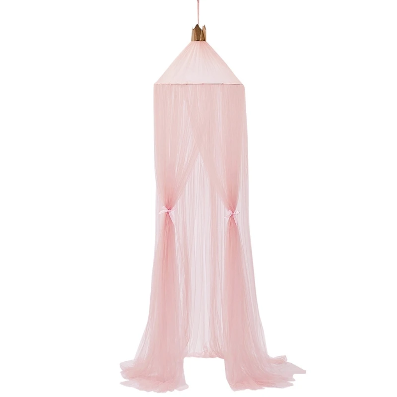 

Hanging Baby Bedding Dome Bed Canopy Mosquito Net Bedcover Curtain Home Decor