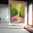 Дэвид хокни прибытие весны в вольдгейт, Восточная Картина на холсте, печатный плакат для гостиной, настенное абстрактное искусство