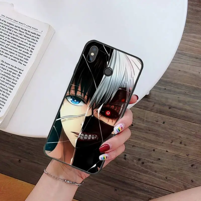 

Vaporwave Glitch Anime art aesthetic pattern high quality Phone Case For Xiaomi Redmi note 7 8 9 t k30 max3 9 s 10 pro lite