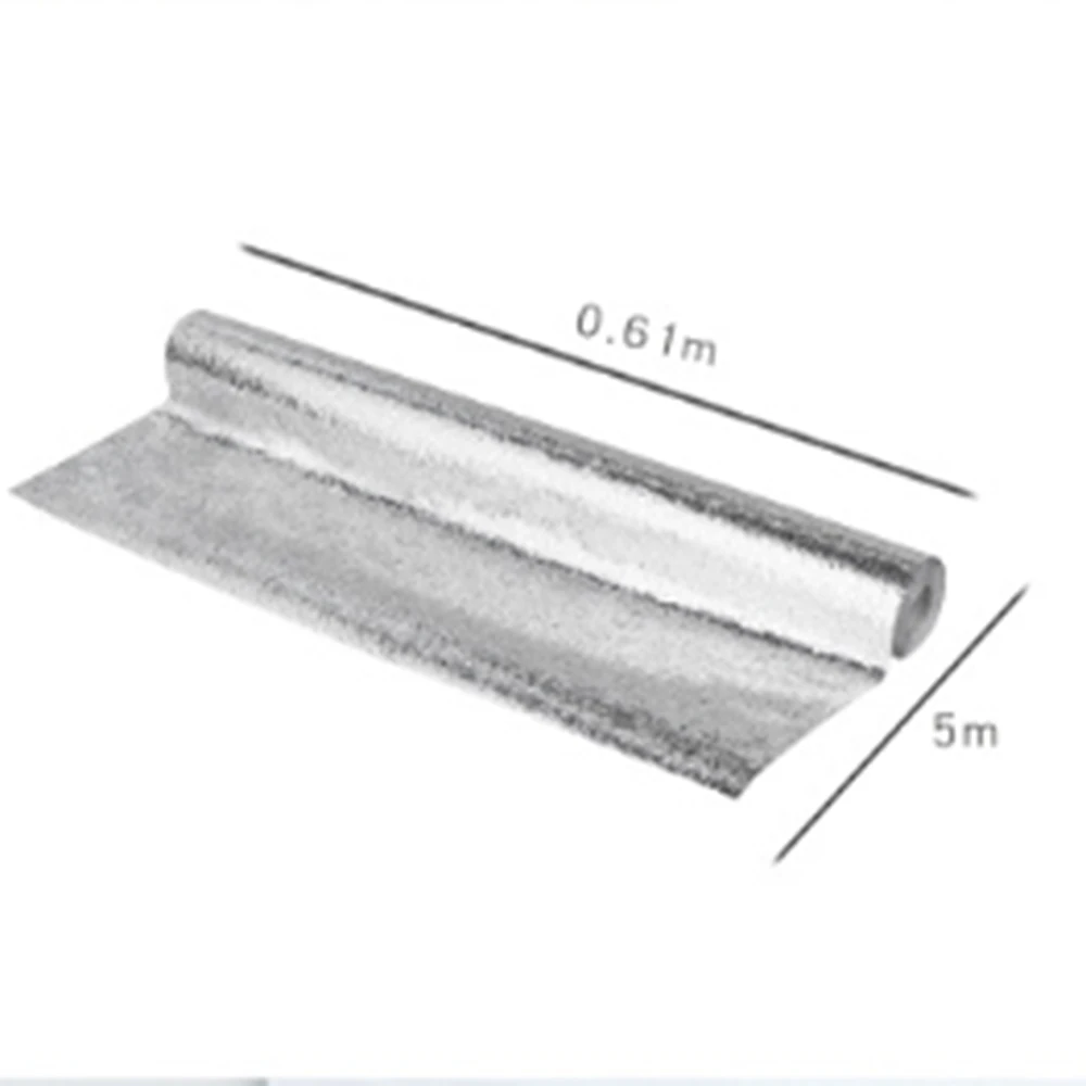 

1 Pcs Oil-proof Waterproof Stickers Aluminum Foil Kitchen Stove Cabinet Self Adhesive Wall Sticker Kitchen DIY Wallpaper