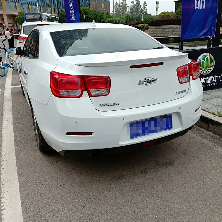 Для 2012-2018 Chevrolet Malibu спойлер спортивный ABS Материал заднее крыло автомобиля