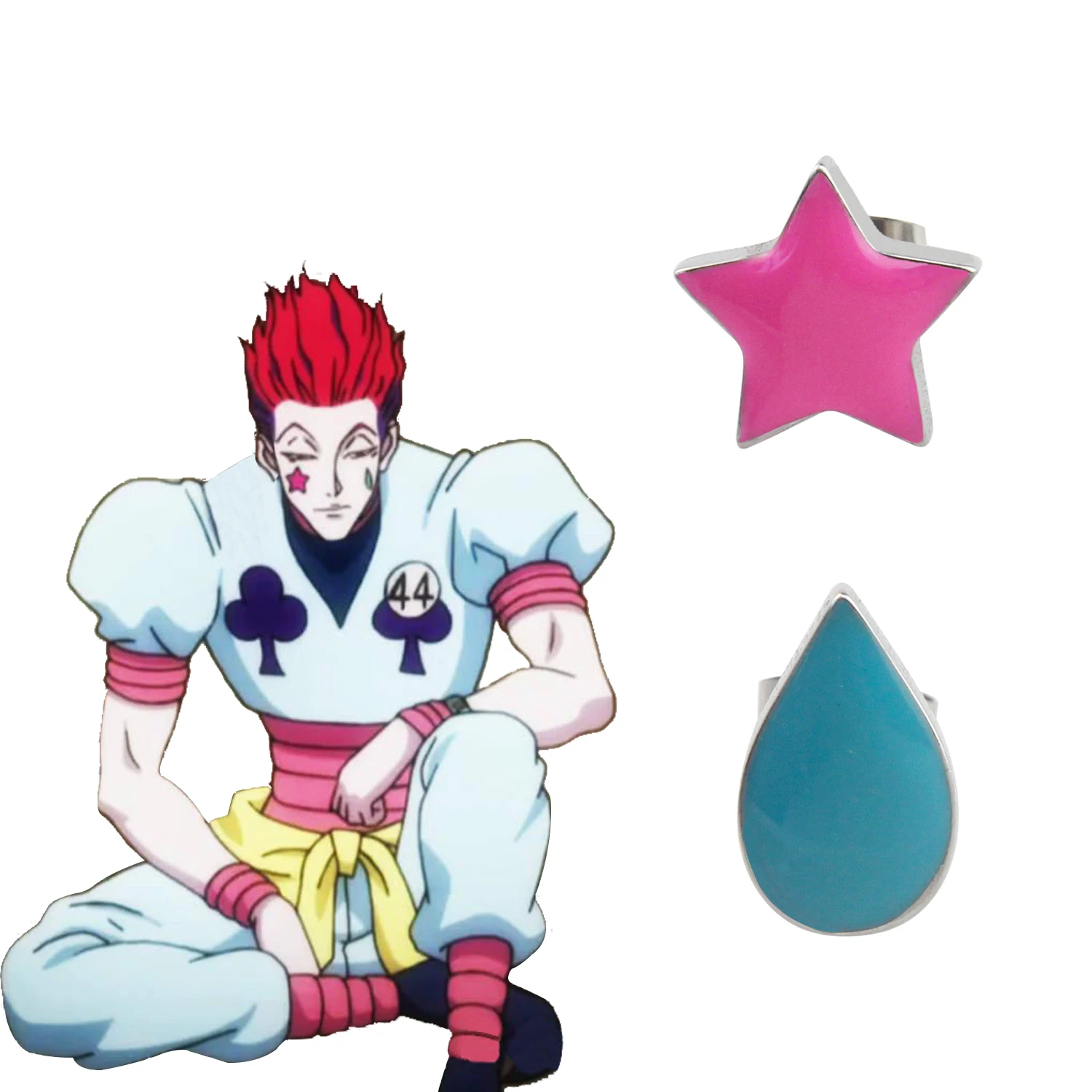 Аниме Hunter X Keychain Gon Killua Zoldyck Kurapika Hisoka металлические фигуры модный брелок для