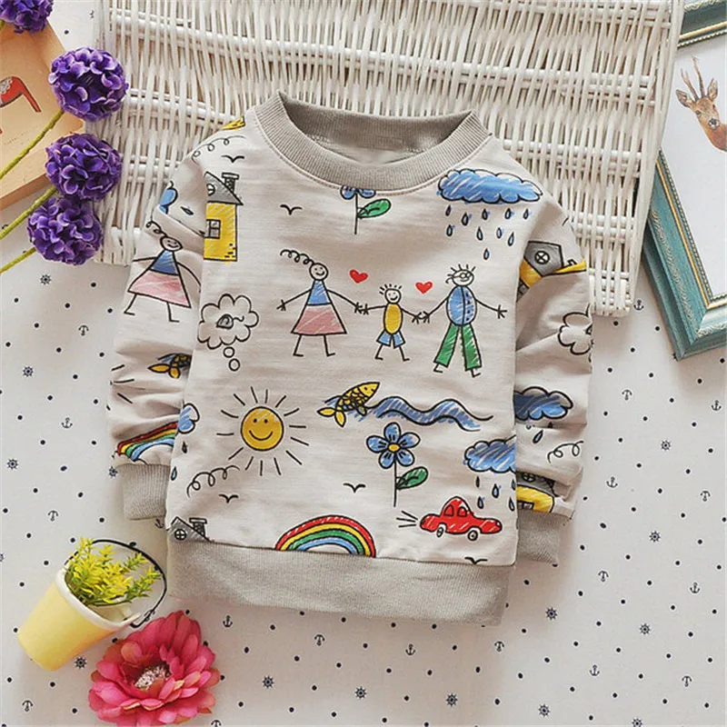 Белая футболка chifuna новинка для мальчиков и девочек топы с длинным рукавом